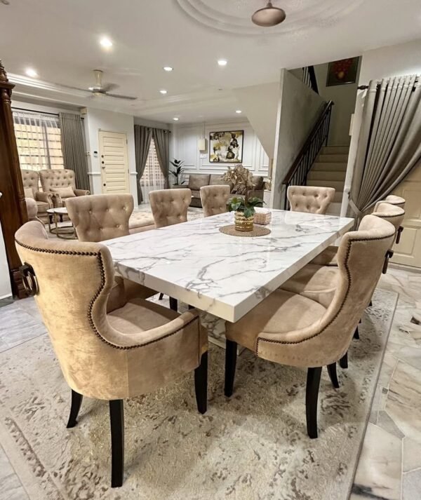 8 seater Elegant wooden dinning set